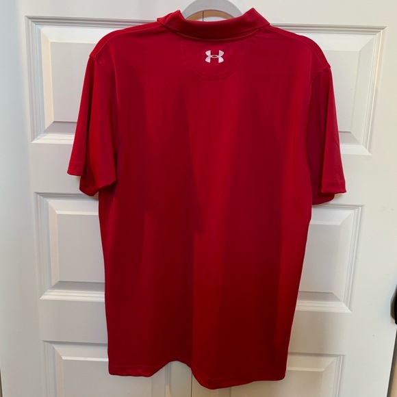 NWT Mens Under Armour Red polo size Small - Picture 5 of 6